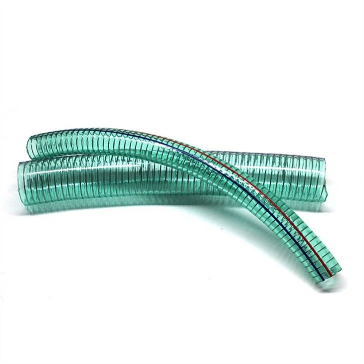 spiral spring central pvc steel hose-2